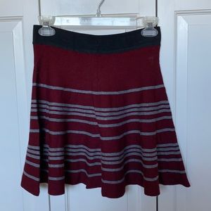 Maroon skirt